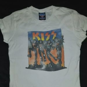 KISS Junk Food vintage tshirt